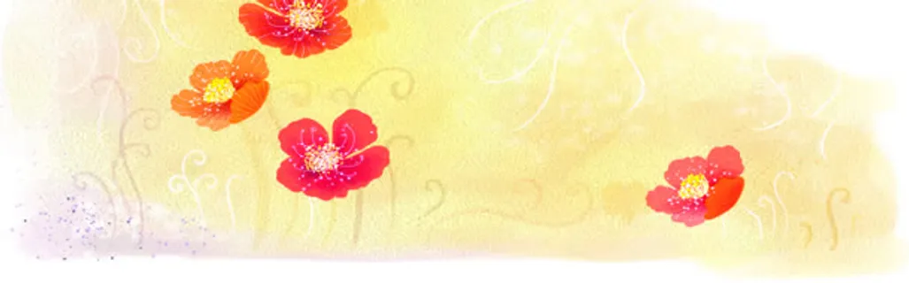 梦幻清新手绘卡通背景