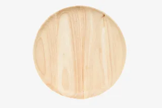 棕色木质纹理木圆盘实物免抠