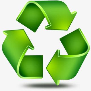 绿色箭头循环标志免抠