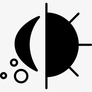 日夜监视符号图标免抠