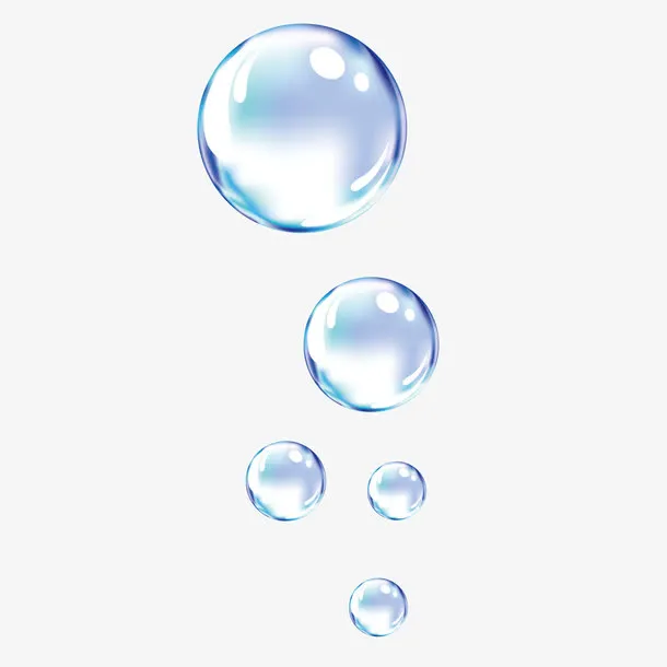 矢量动态水泡气泡水珠免抠装饰效果特效元素
