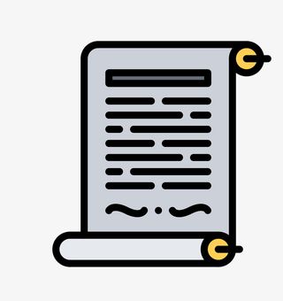 圣旨可爱童话图标免抠