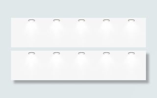 白色顶部吊灯免抠