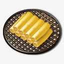 春天卷中国人食品中国食品图标免抠