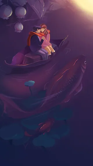 七夕H5背景高清