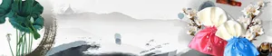 中国风水墨素材背景海报高清