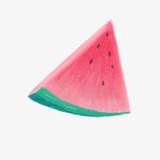 西瓜  卡通免抠