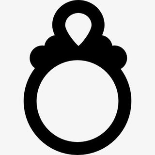 结婚戒指图标免抠