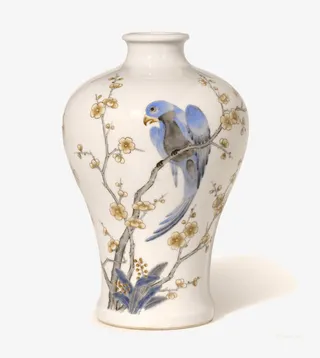 白瓷瓶儿素材png免抠