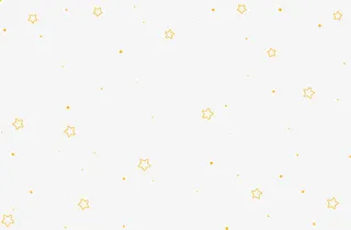 黄色清新星星免抠