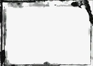 水墨视频边框免抠