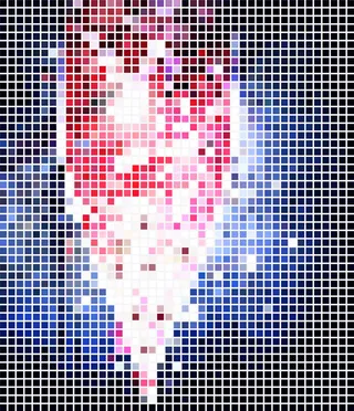 卡通多彩方块免抠