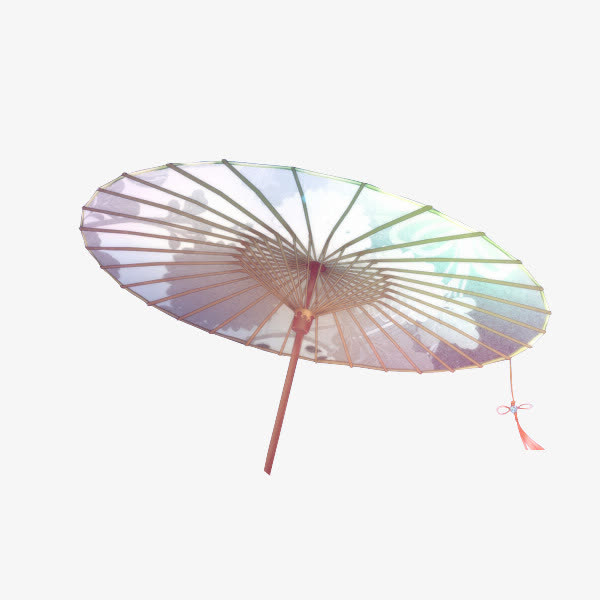 撑着的油纸伞免抠