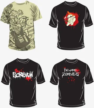 卡通男士体恤免抠