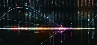 多彩不规则线条背景素材高清