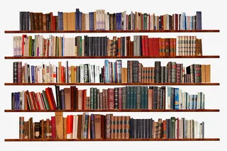 图书馆的书架！免抠