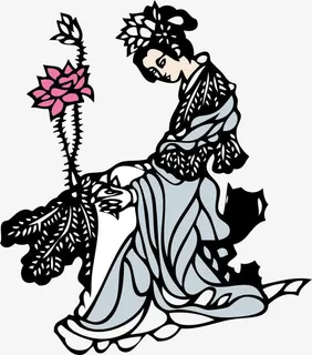 女鬼女妖怪聊斋人物免抠