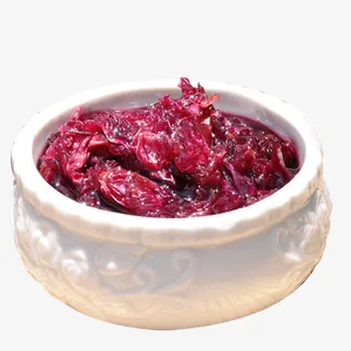 玫瑰花酱 蜂蜜 滇红玫瑰免抠