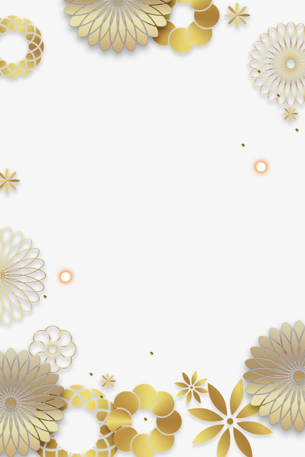 3D立体纸雕装饰免抠
