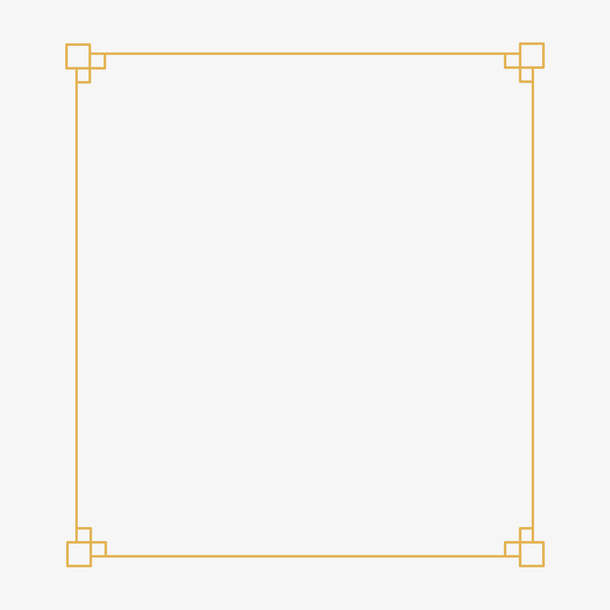 高级简约中国风边框标题框矢量免扣png免抠