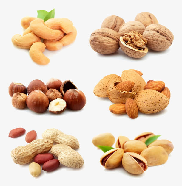 坚果食物免抠