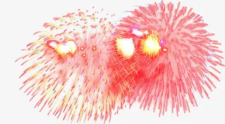 高清活动节日礼花免抠