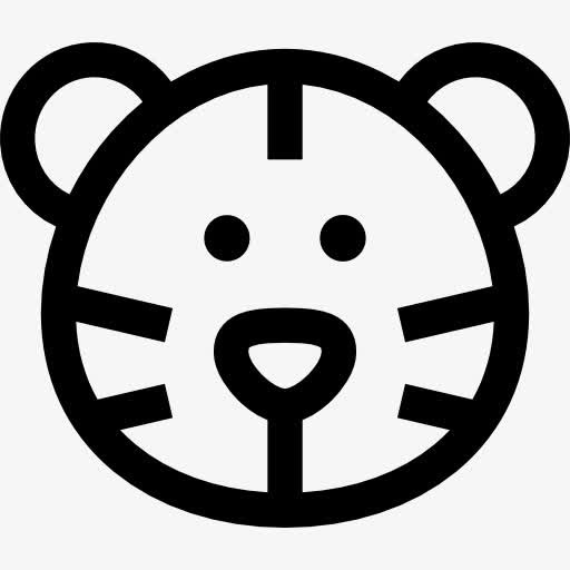 老虎图标免抠