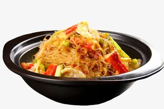 海鲜砂锅粉丝免扣系列免抠