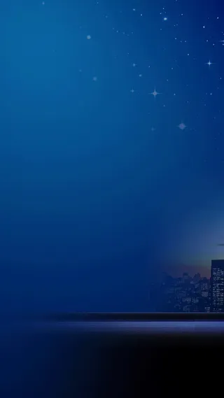 蓝色光效H5背景高清