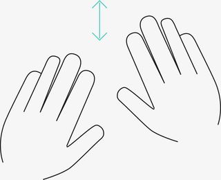 手绘触屏手势素材图免抠