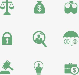 天平锁头放大镜.免抠