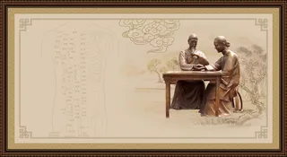 中医中药展板背景素材高清