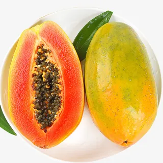 红心木瓜水果免抠
