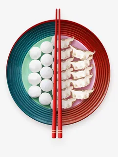 冬至饺子汤圆拼盘免抠