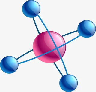 小清新粉色球体免抠