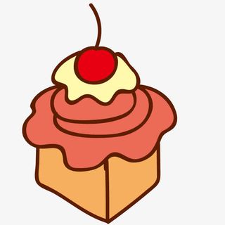 甜品水果糕点免抠