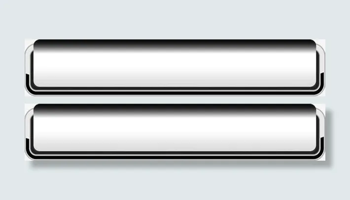 黑色创意设计边框海报免抠