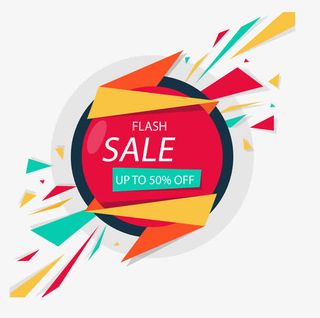 创意快速促销海报设计素材免抠