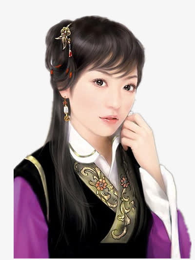 古代美女免抠