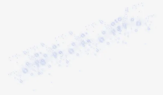 白色雪花光效笔刷免抠