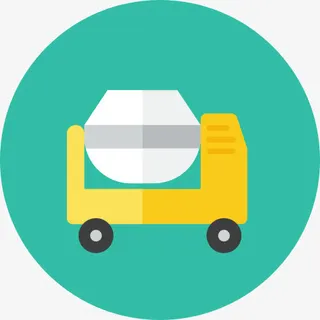 水泥搅拌机该公司免费包-圆形免抠