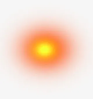 春天黄红色太阳装饰免抠