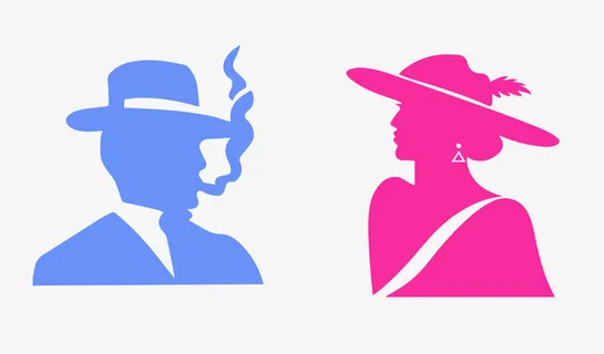 男女洗手间图标矢量免抠