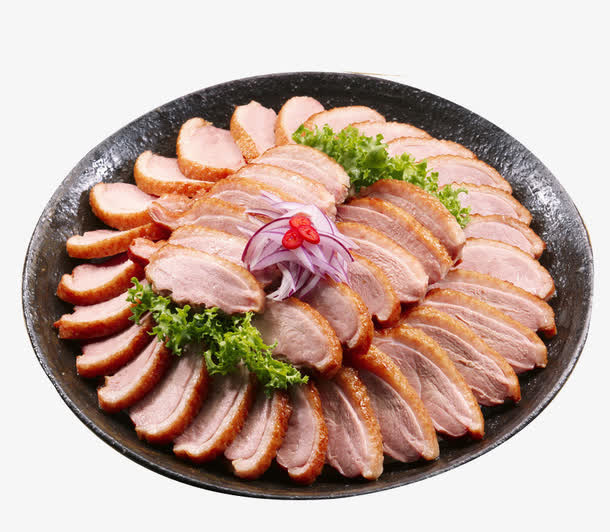 韩式熏制烤鸭图片素材免抠