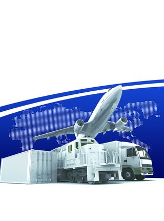 国际物流 易拉宝背景高清