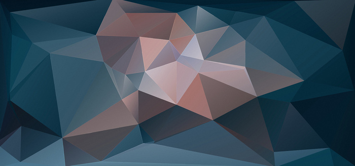 蓝色易拉宝背景高清