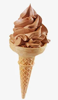 甜筒手工冰淇淋免抠