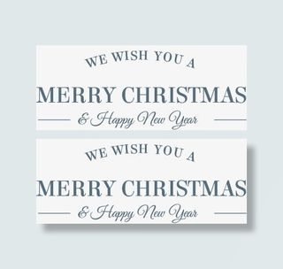 矢量圣诞和春节祝福语免抠