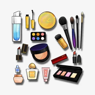 化妆品大集合免抠