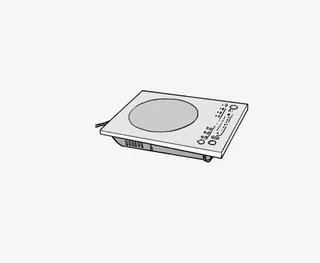 手绘电磁炉免抠